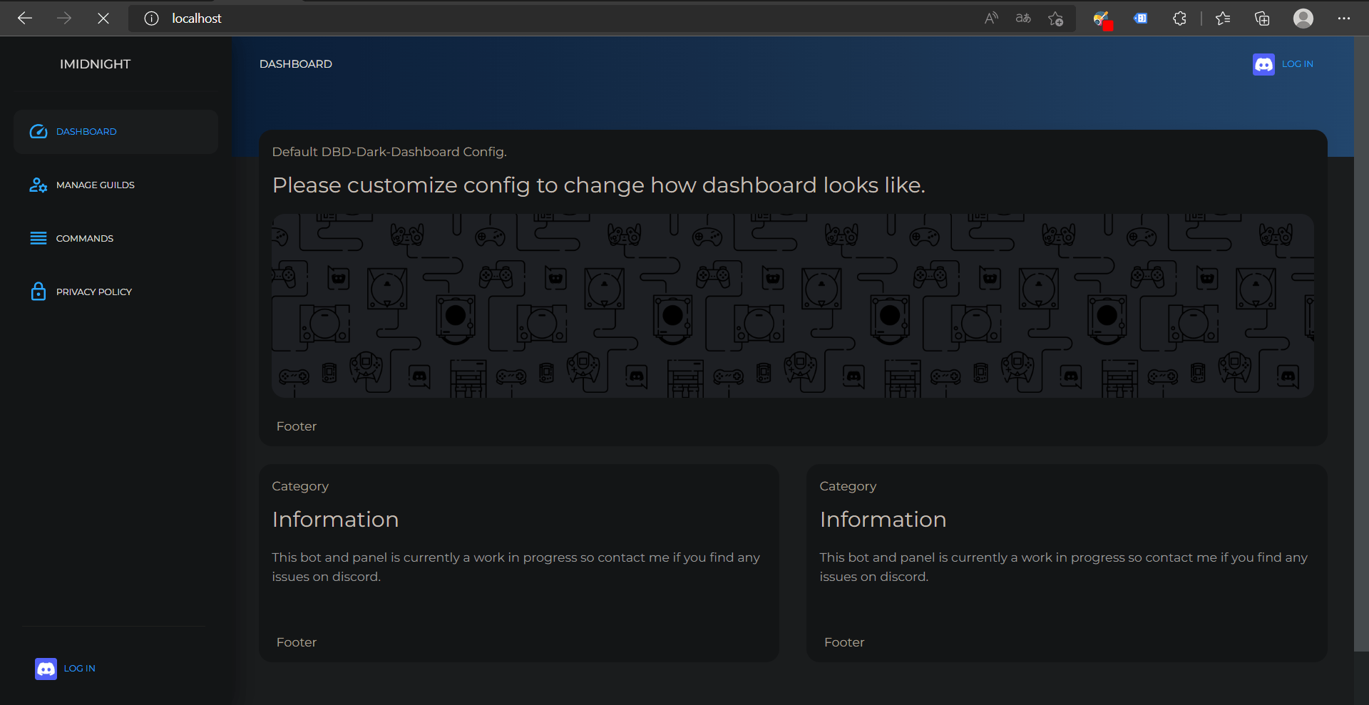 DiscordDashboard Tutorial 2.1 Let's make it work LearnIT by Assistants